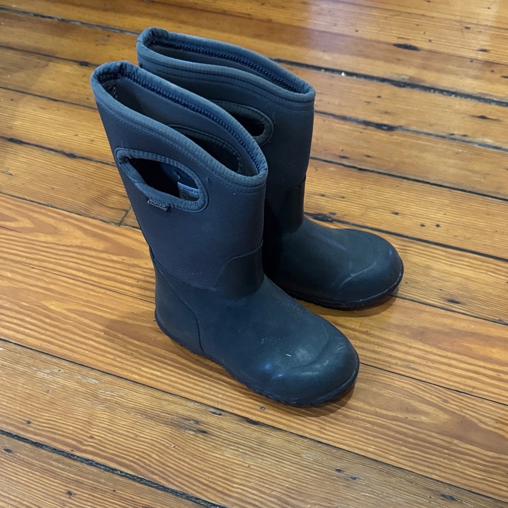 Boys Kids Boots navy blue Size T12
